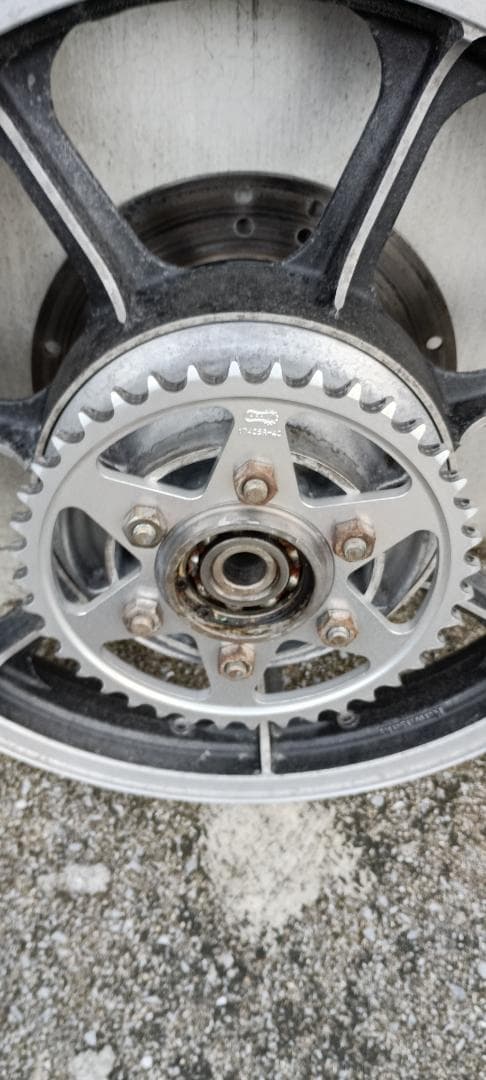 カワサキｋｚ1000ＭＫ2・ｚ750ＦＸ純正ホイール