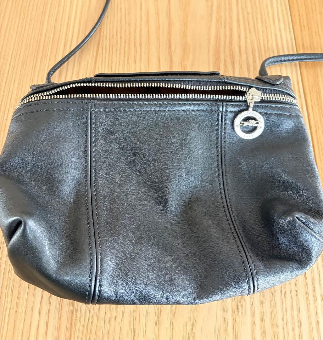 LONGCHAMP ロンシャン ショルダーバッグ ルプリアージュ キュイール