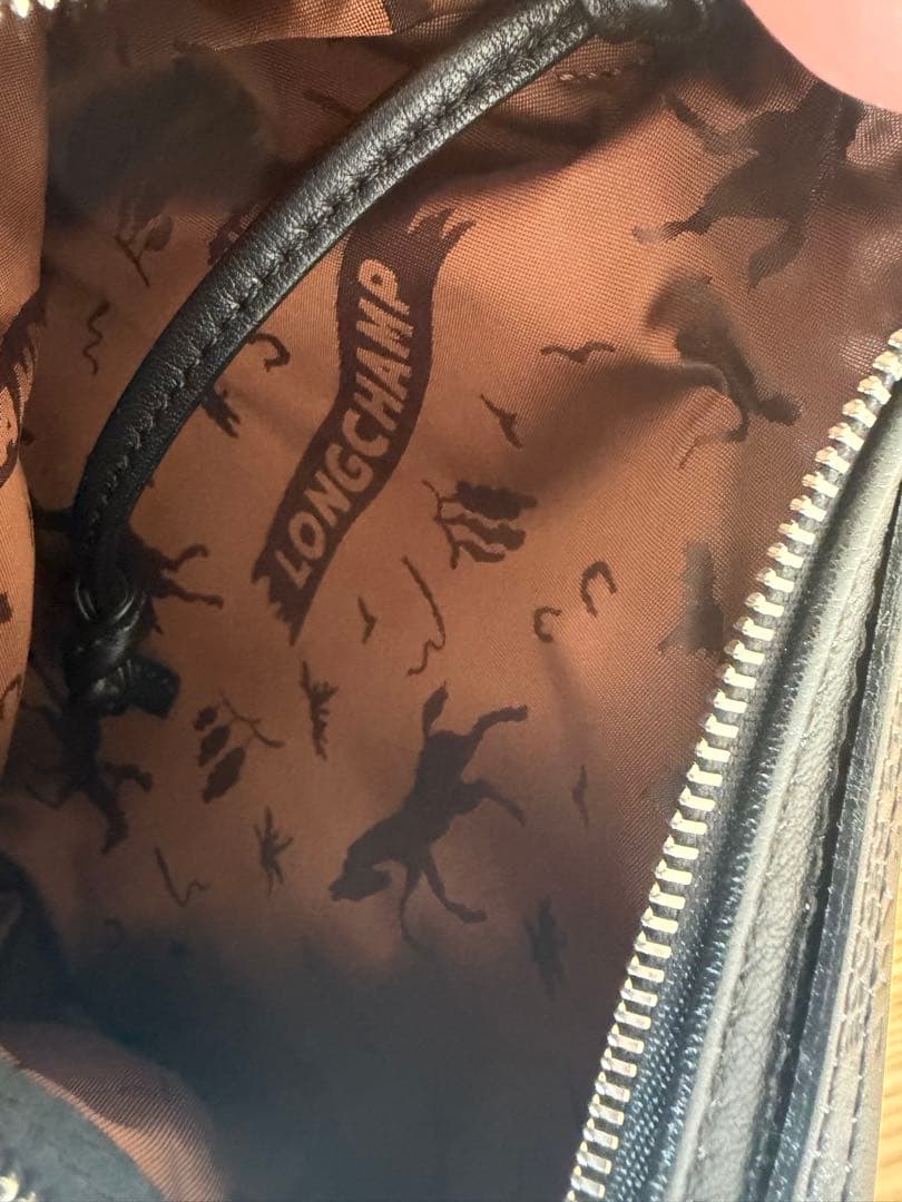 LONGCHAMP ロンシャン ショルダーバッグ ルプリアージュ キュイール