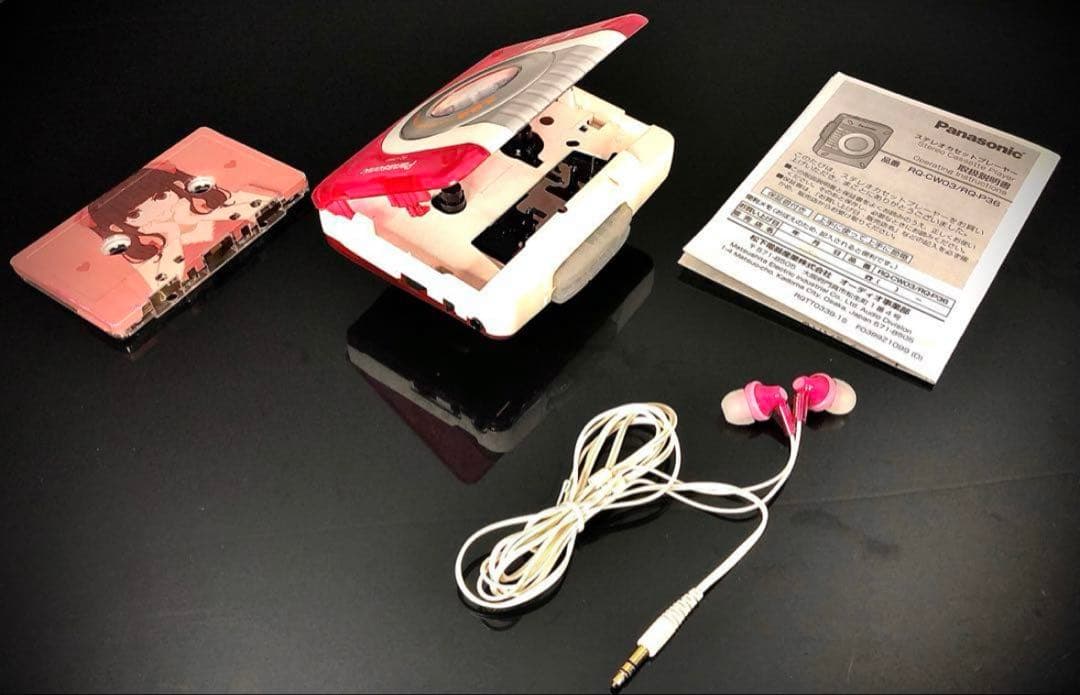 カセットプレーヤー Panasonic RQ-CW03 「 整備済み、完動美品」