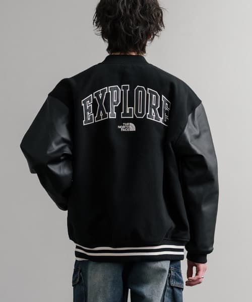 ノースフェイス　スタジャン　VARSIT バーシティー　ジャケット　メンズ　XL