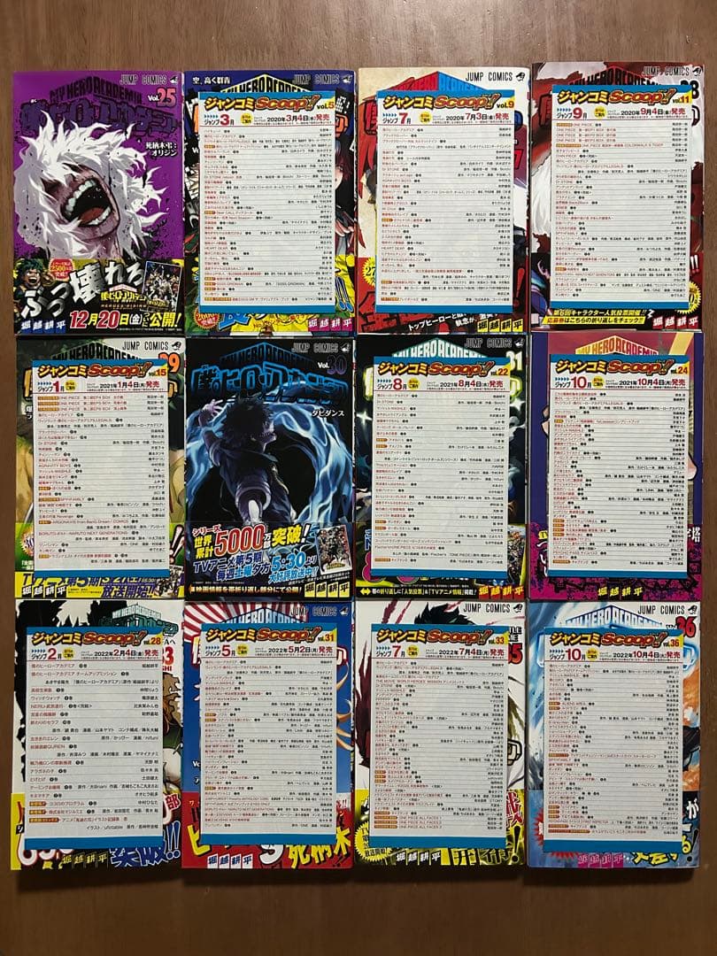 希少※僕のヒーローアカデミア 全42巻　全巻初版　初期帯　美品