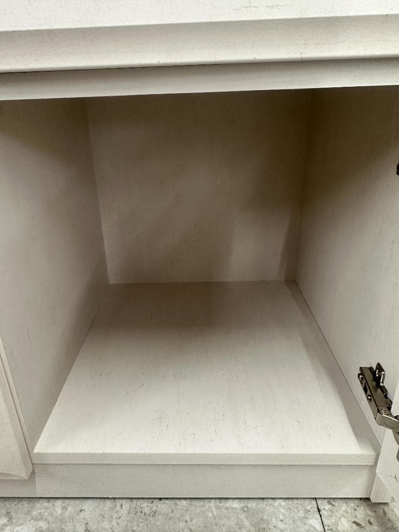 ユーアイ　B-COMPANY　食器棚　クリチコ　ホワイト