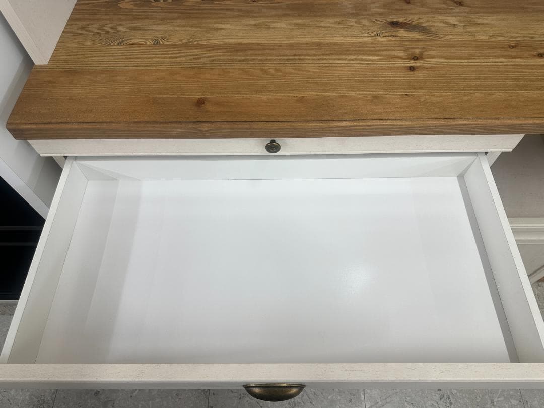 ユーアイ　B-COMPANY　食器棚　クリチコ　ホワイト