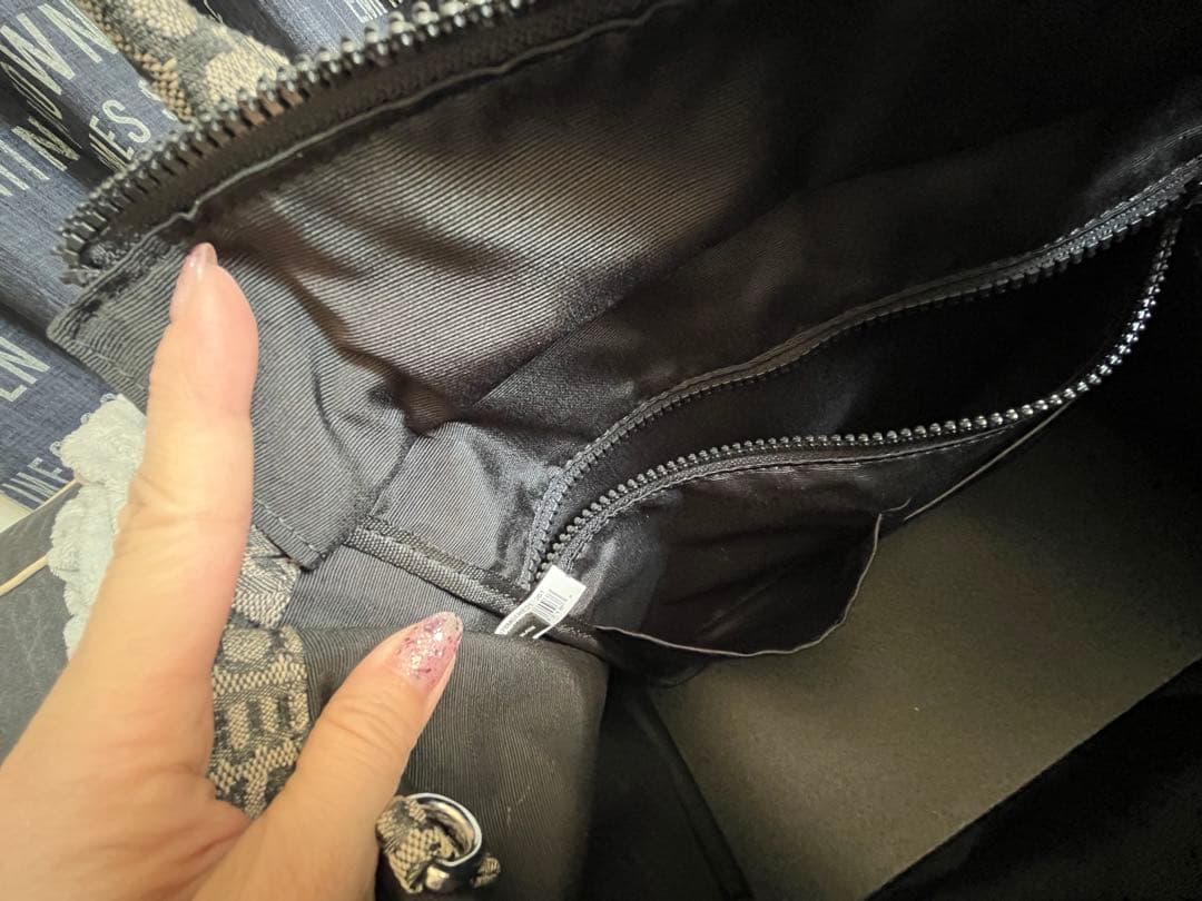 MARC JACOBS THE TOTE BAG グレー/ブラック