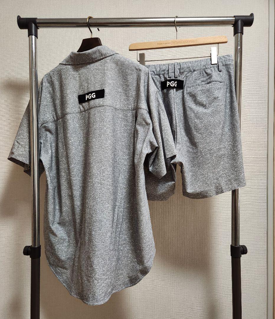 PGG グレー ショートスリーブシャツ
