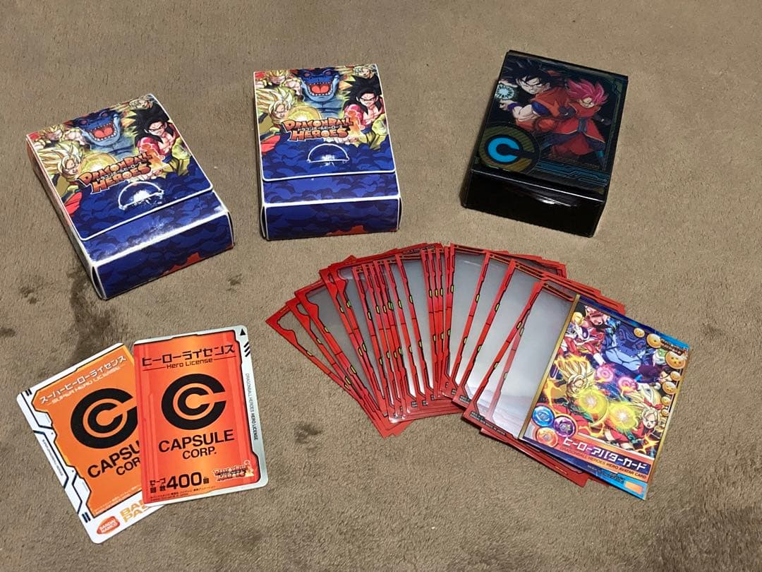 ドラゴンボールヒーローズ（H1～UM10）まとめ売り