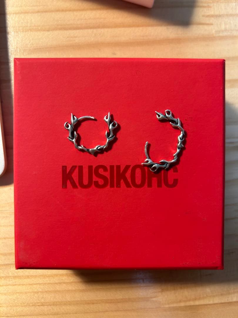 KUSIKOHC FLAMEフープピアス