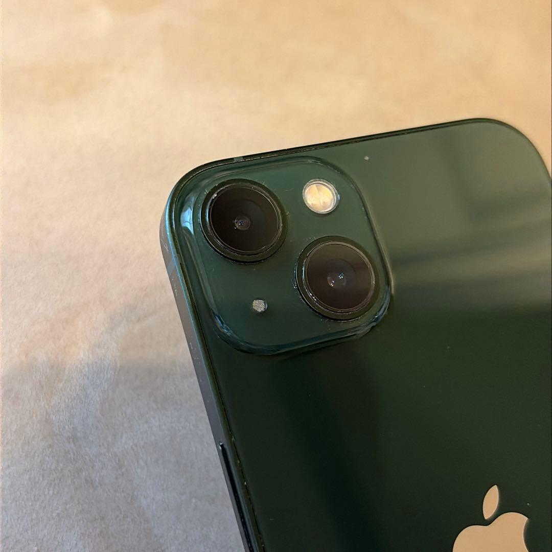 Apple iPhone 13 グリーン 128G　SIMフリー　充電器付き