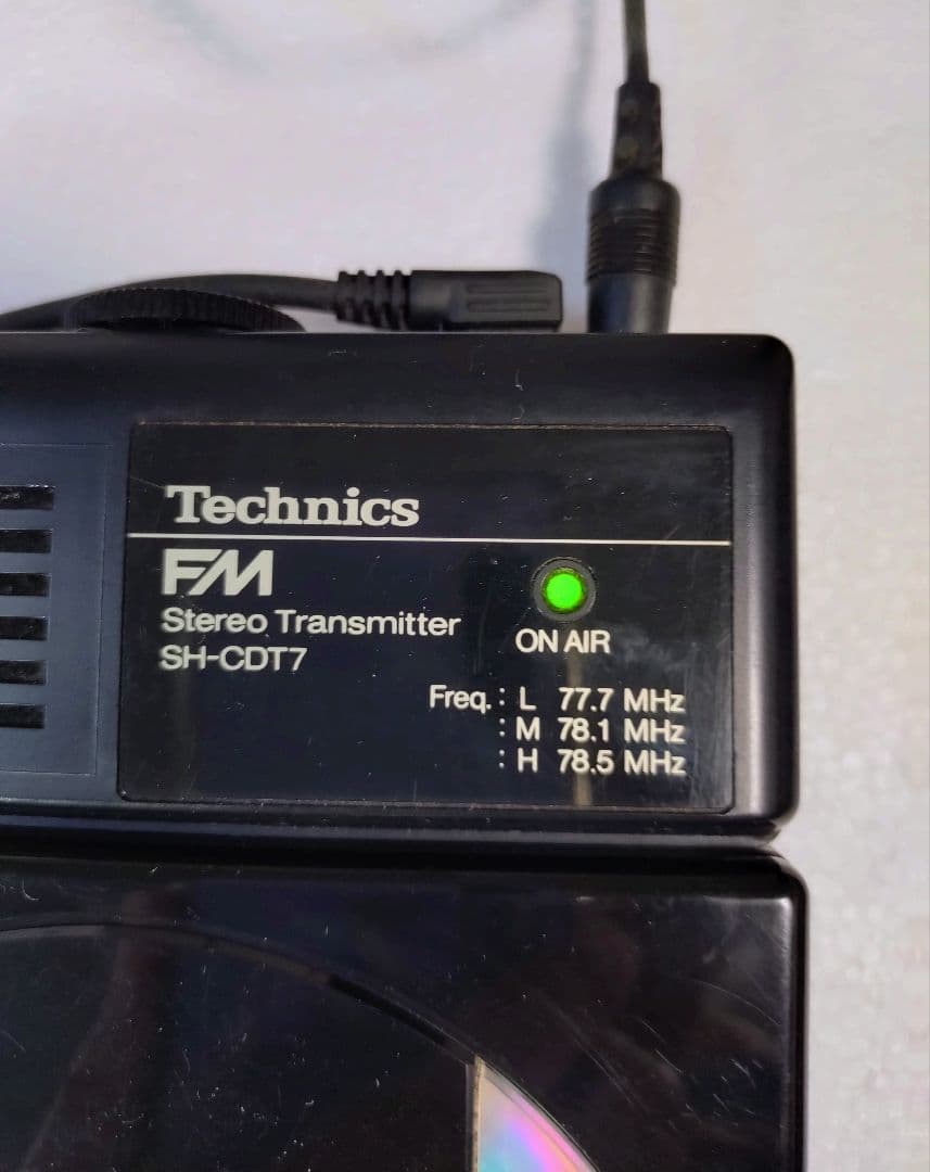 d*3様 Technics SL-XP3 SH-CDT7FMステレオトランスミッ