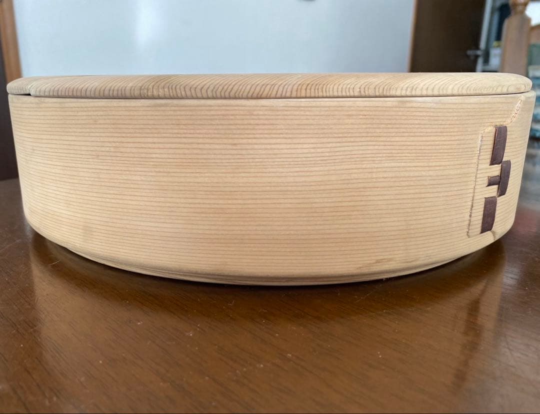 お櫃 寿司樽 飯切 曲げわっぱ 柴田慶信商店 天然秋田杉 2合用