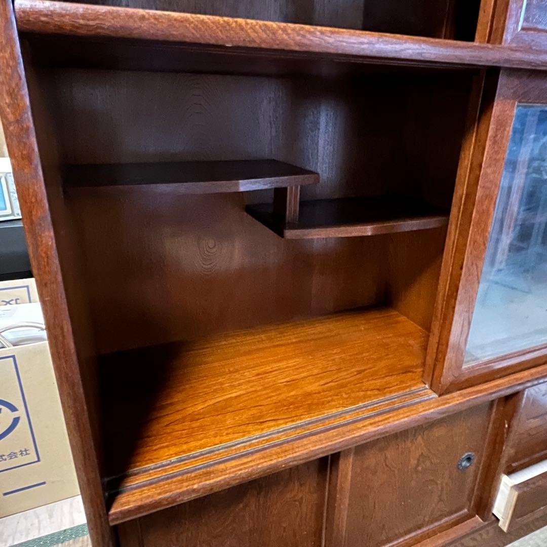 和家具 茶棚 サイドボード 水屋箪笥 木製収納