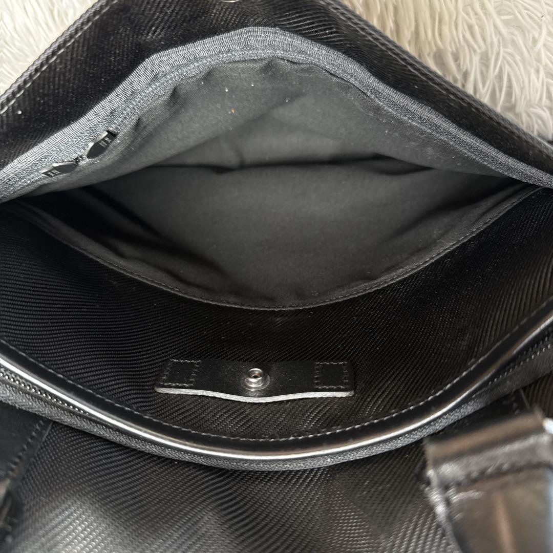 ブラックレーベルクレストブリッジ 2way ビジネスバッグ 黒 通勤 A4収納可