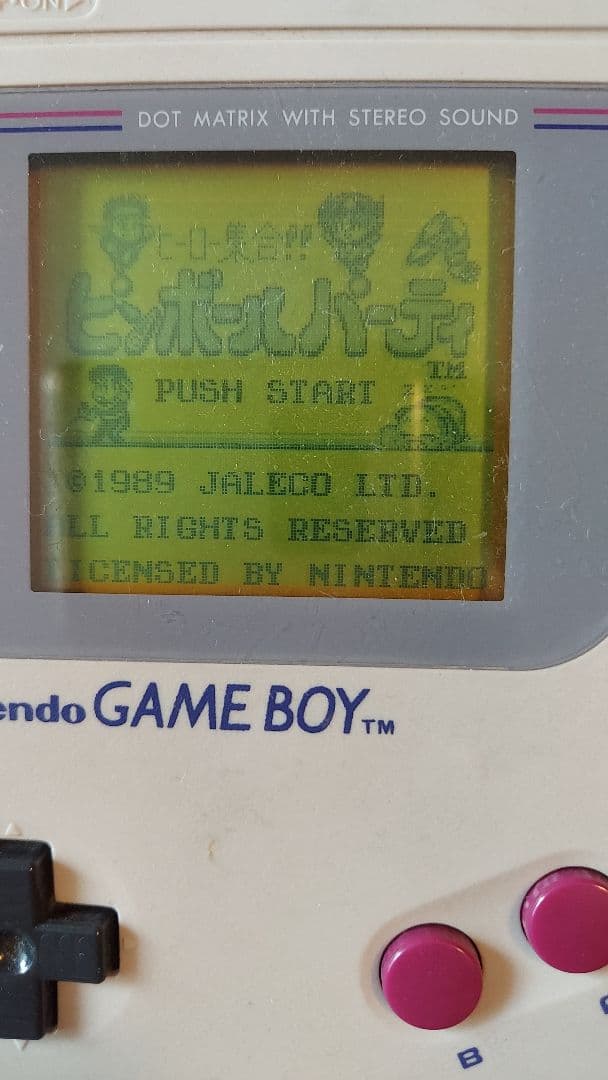 任天堂　ゲームボーイ本体　カセット6本セット