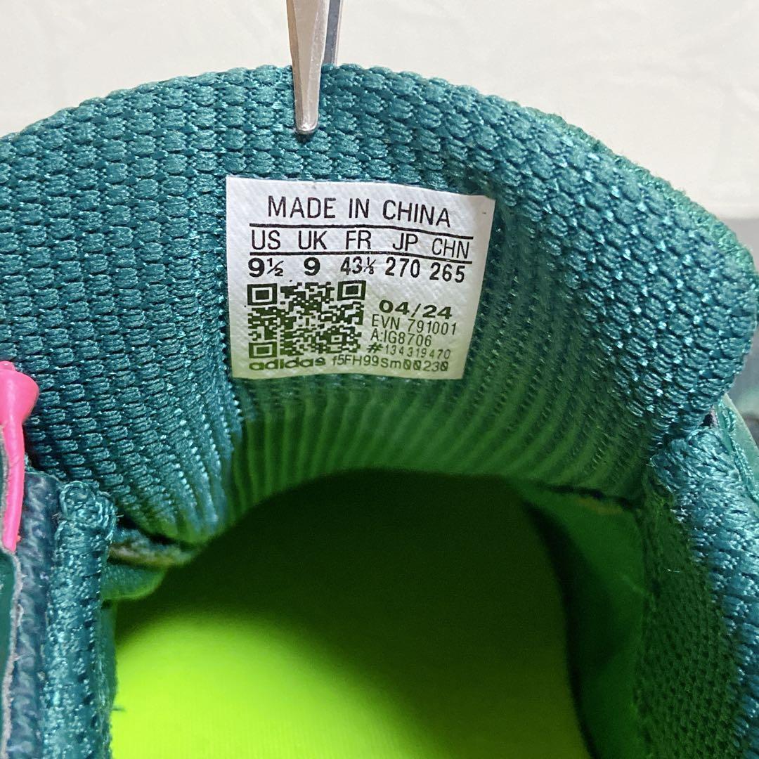 アディダス　ゴルフシューズ　コードカオス　グリーン　ピンク