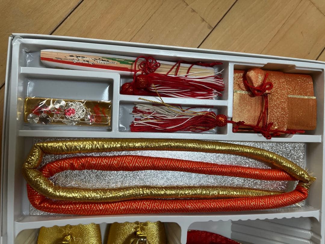 晴れ着‼️七五三用着物 黒とピンクの花柄