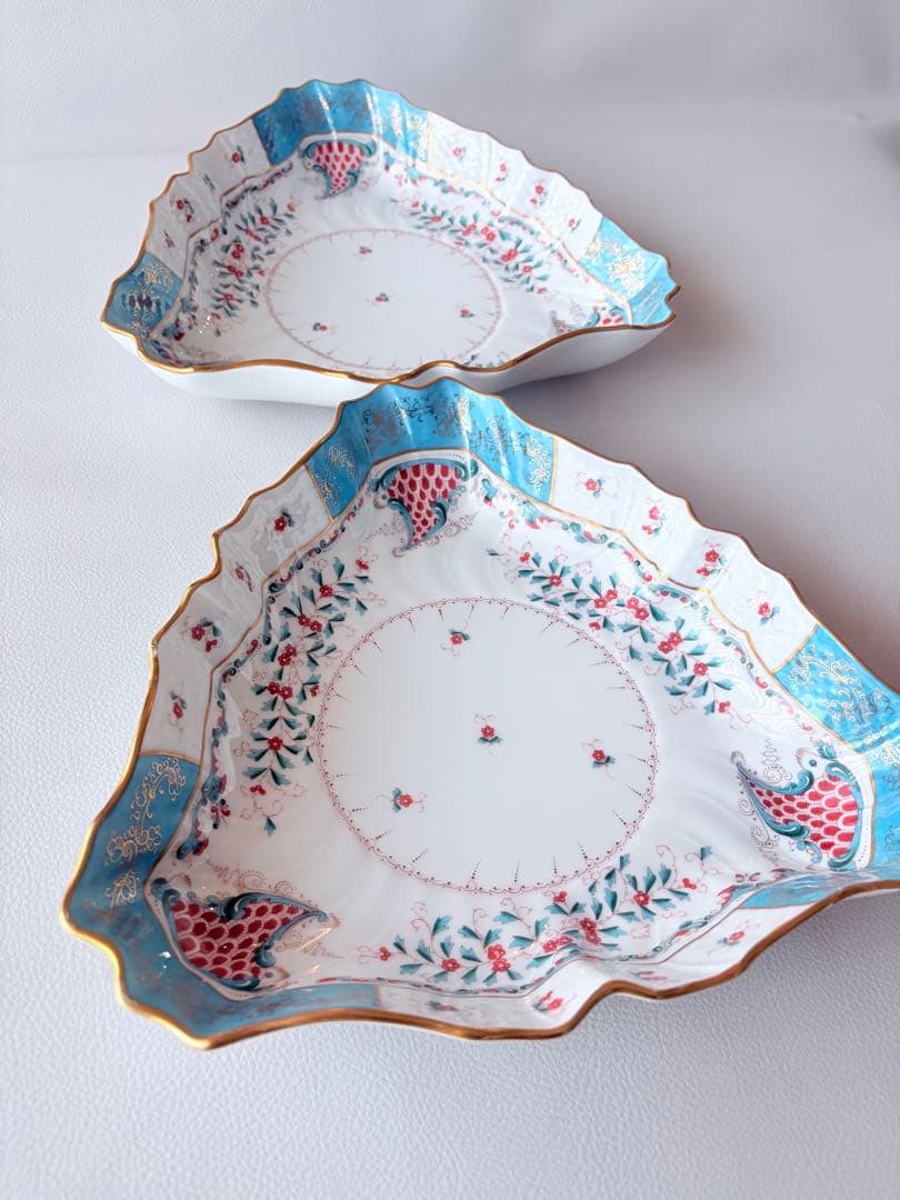 ヘレンド　トゥッピーニの角笛　トライアルディッシュ　　2枚セット