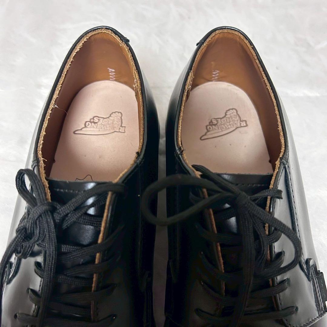 未使用級✨レッドウィング　ポストマンシューズ　101 レザー　ブラック　厚底