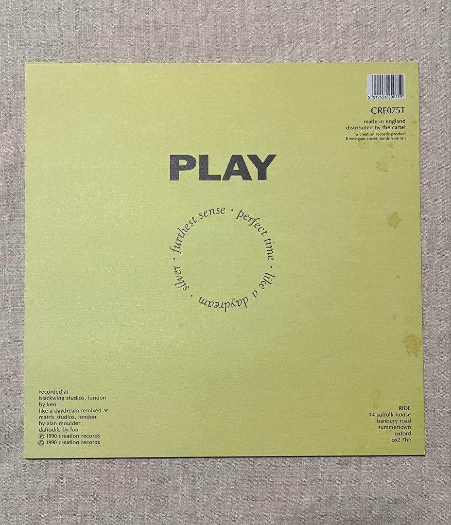 【4枚セット】　RIDE ライド　レコード【輸入盤】