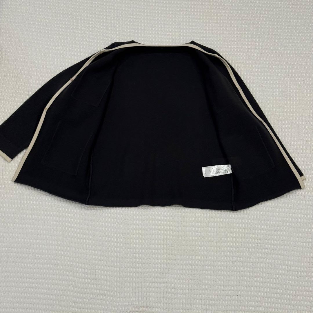 23区 ミニブークレ ニット ジャケット オンワード樫山