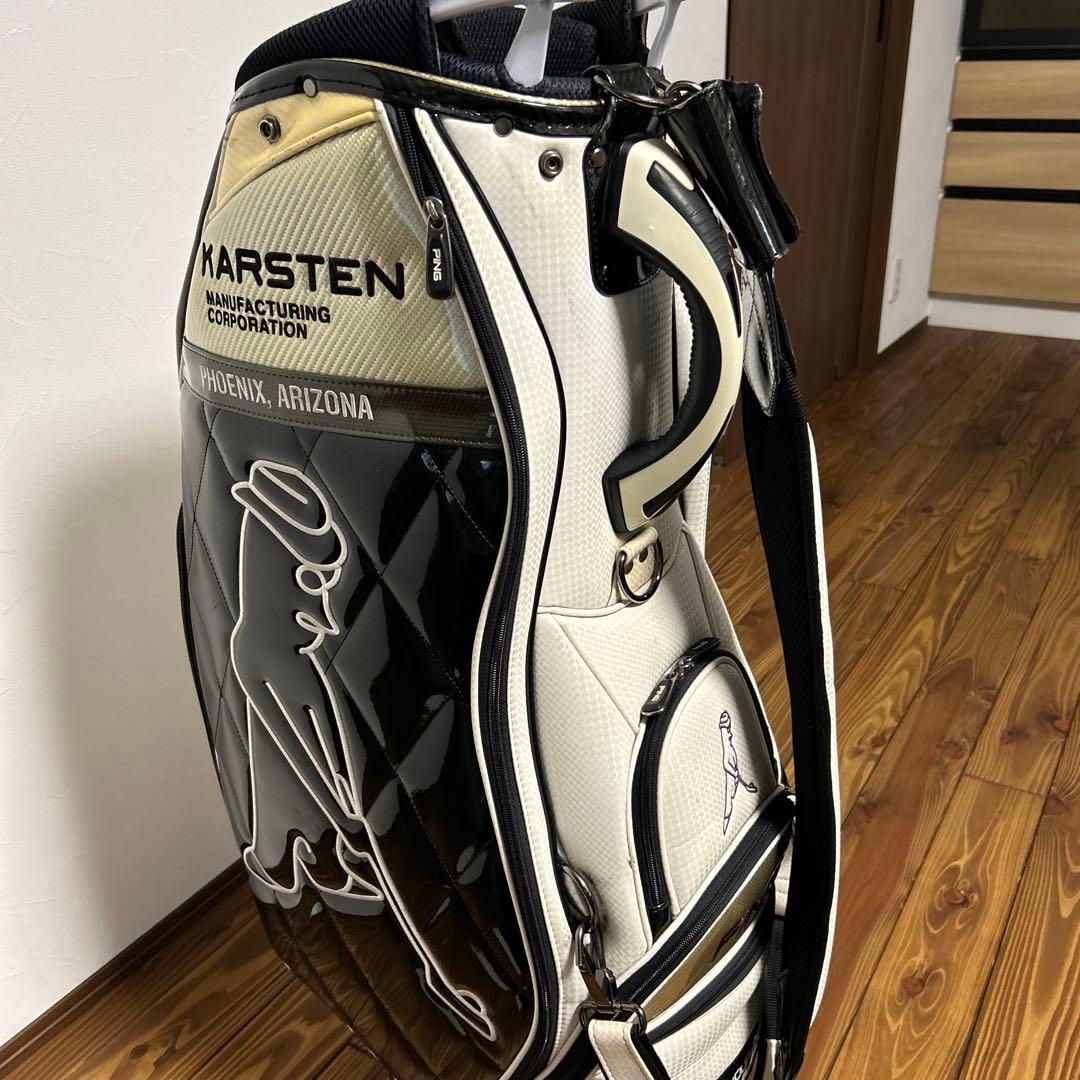 ＤＤＤです PING ミスターピン　キャディバック　エナメル仕様