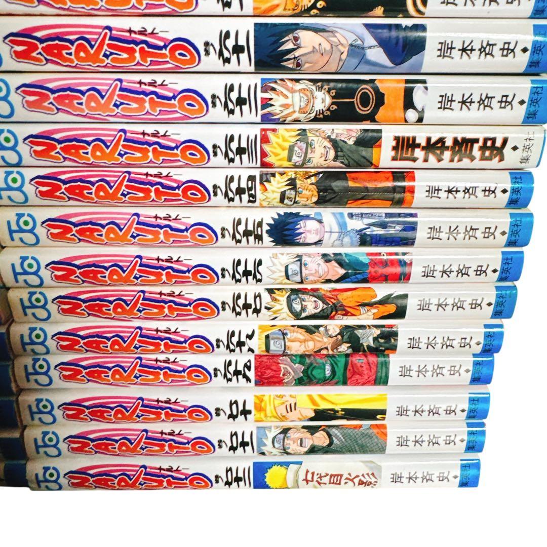 【コミック】NARUTO ナルト　全72巻+外伝　関連本4冊