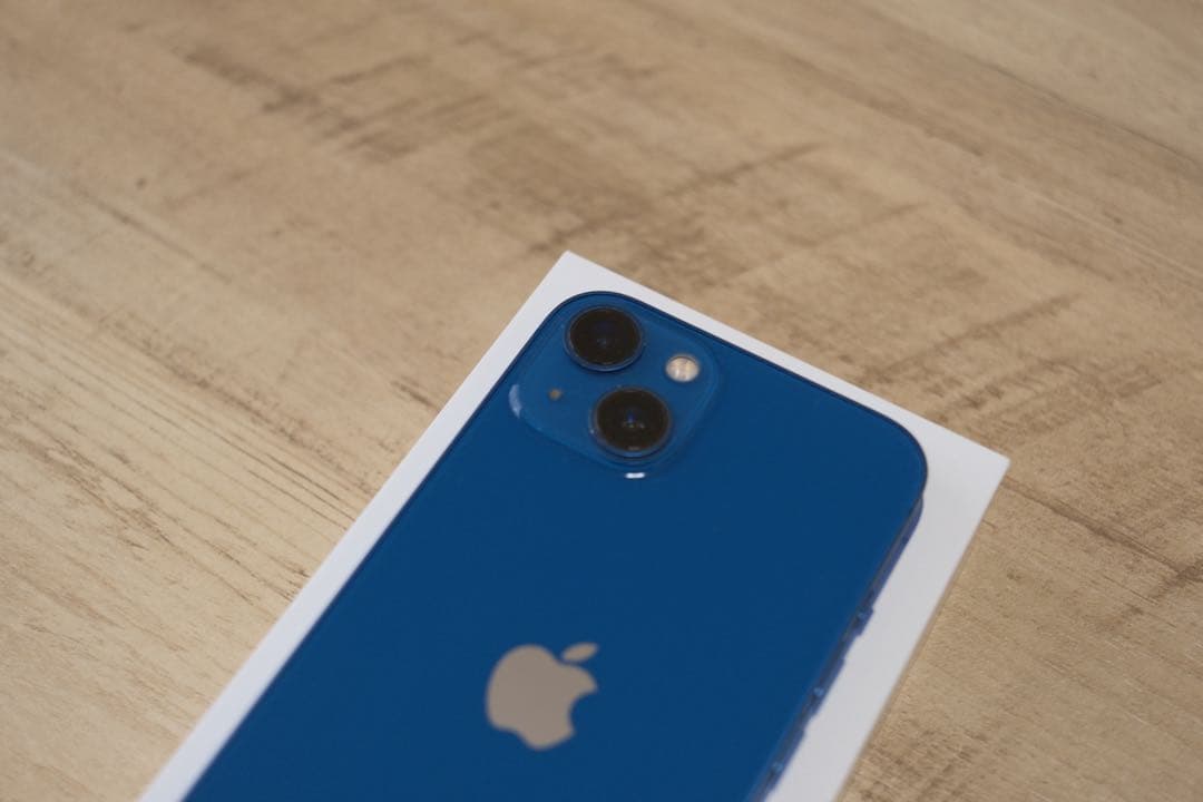 iPhone13 128GB ブルー バッテリー最大容量76%