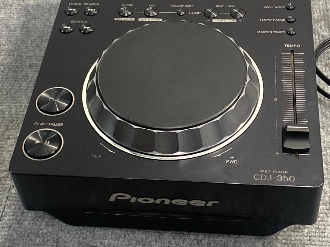 pioneer CDJ-350 CDJ ターンテーブル