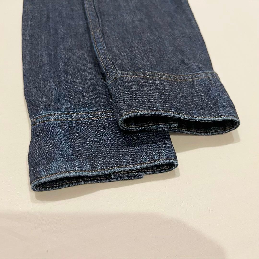 【2度着用】allureville アルアバイル デニム シャツ M ダンガリー