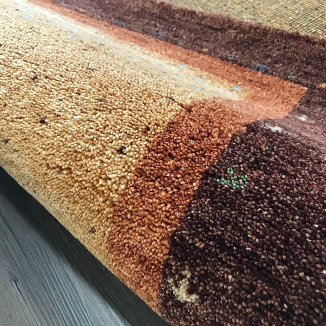 一点限り 76x141cm ギャッベ ギャベ ラグ ラグマット 玄関マット