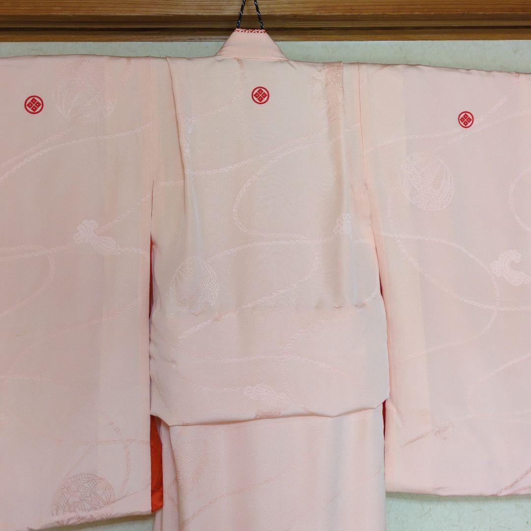 七五三３歳着物と正絹総絞りの被布(袖無し肌襦袢付き）パステルカラー