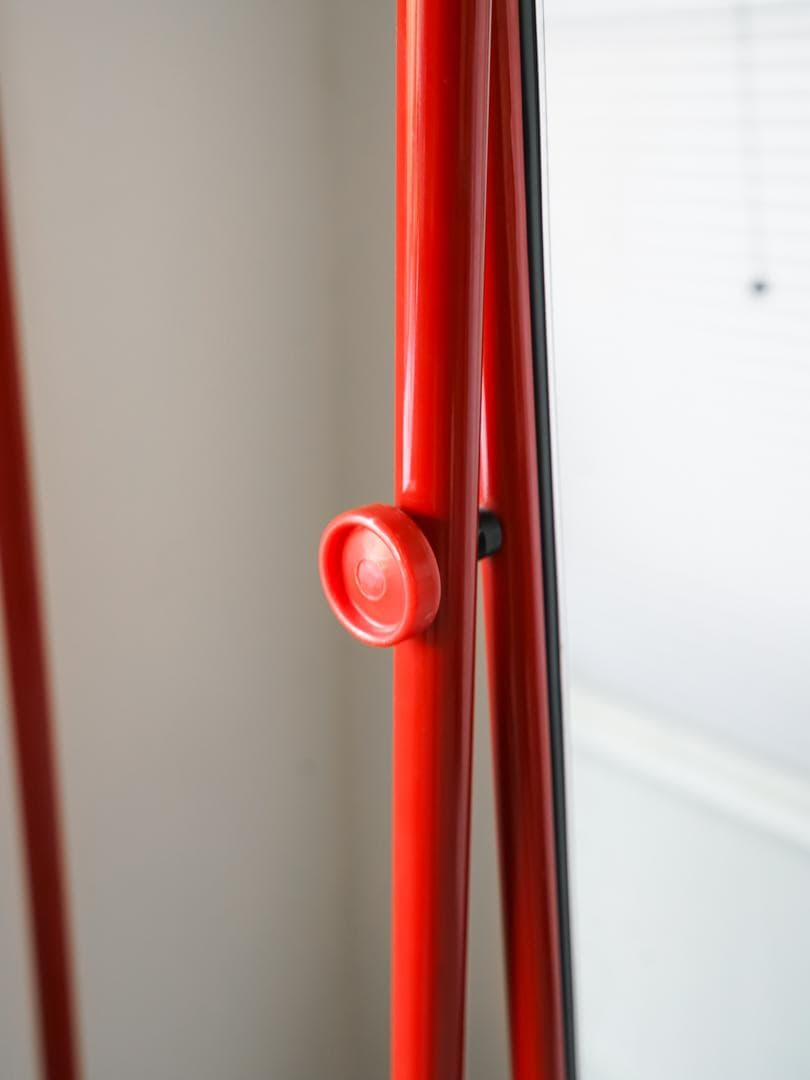 【TTT】スタンドミラー/姿見 ハンガーラック レトロポップ ポストモダン