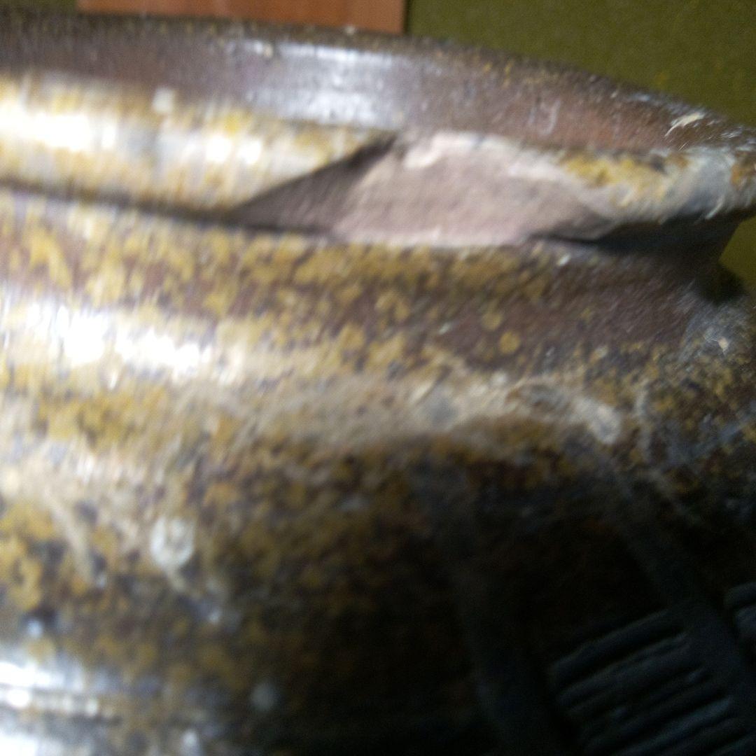 古備前室町時代波状紋茶壺