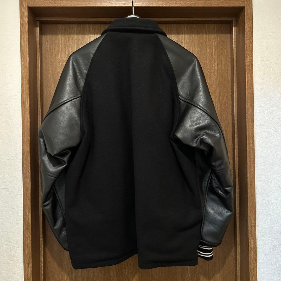 ★美品★ネイバーフッド　カウレザークラブジャケット　M