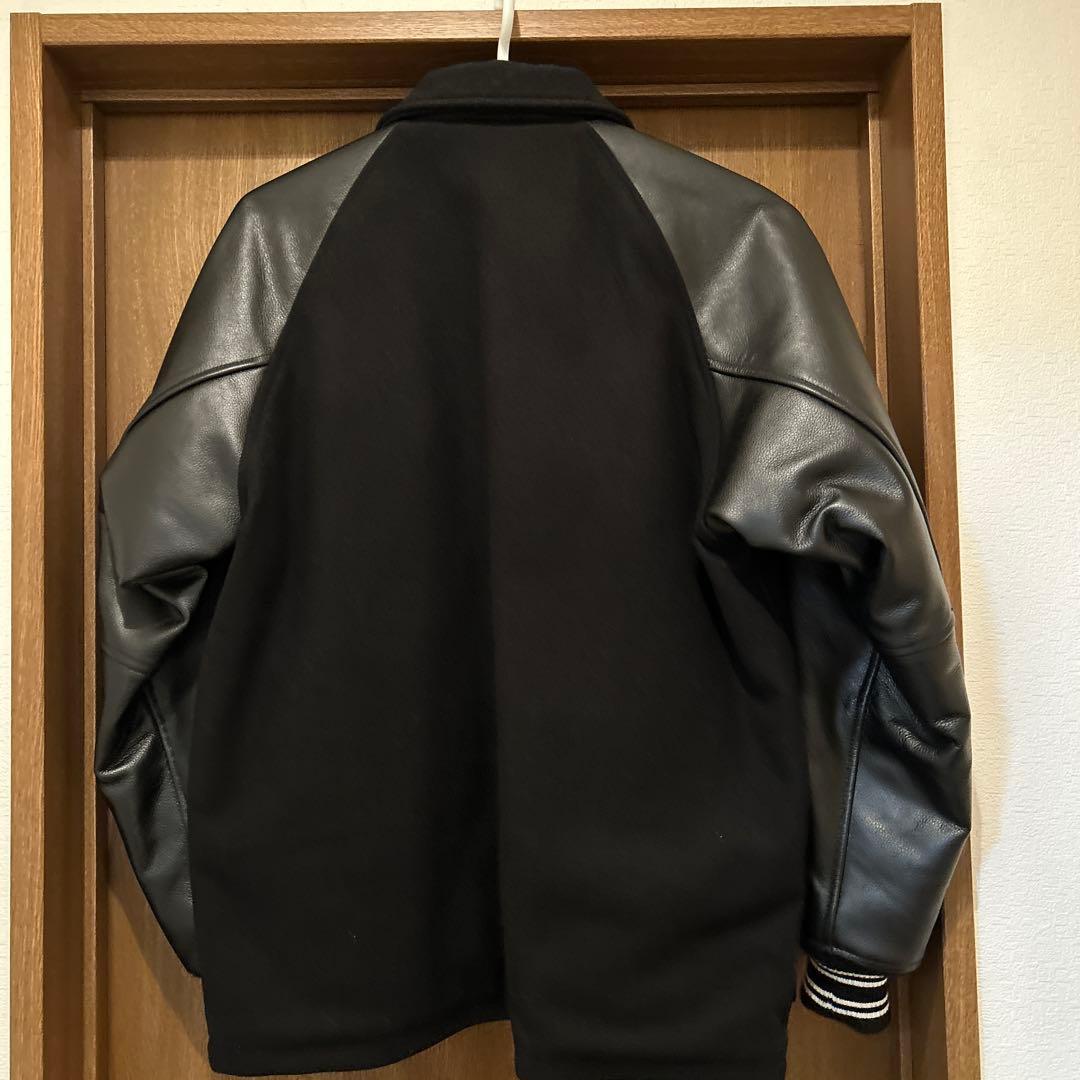 ★美品★ネイバーフッド　カウレザークラブジャケット　M