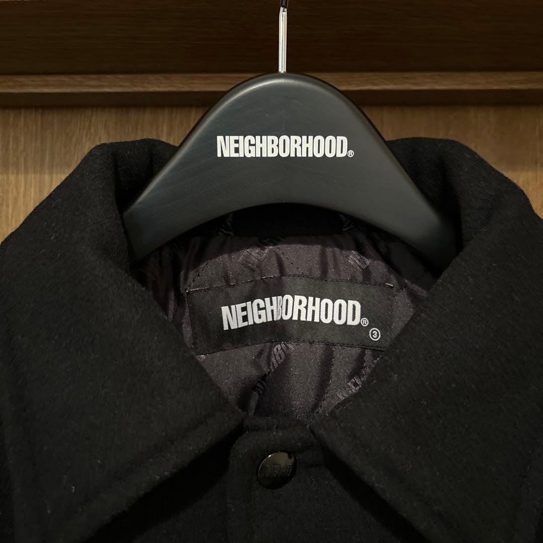 ★美品★ネイバーフッド　カウレザークラブジャケット　M