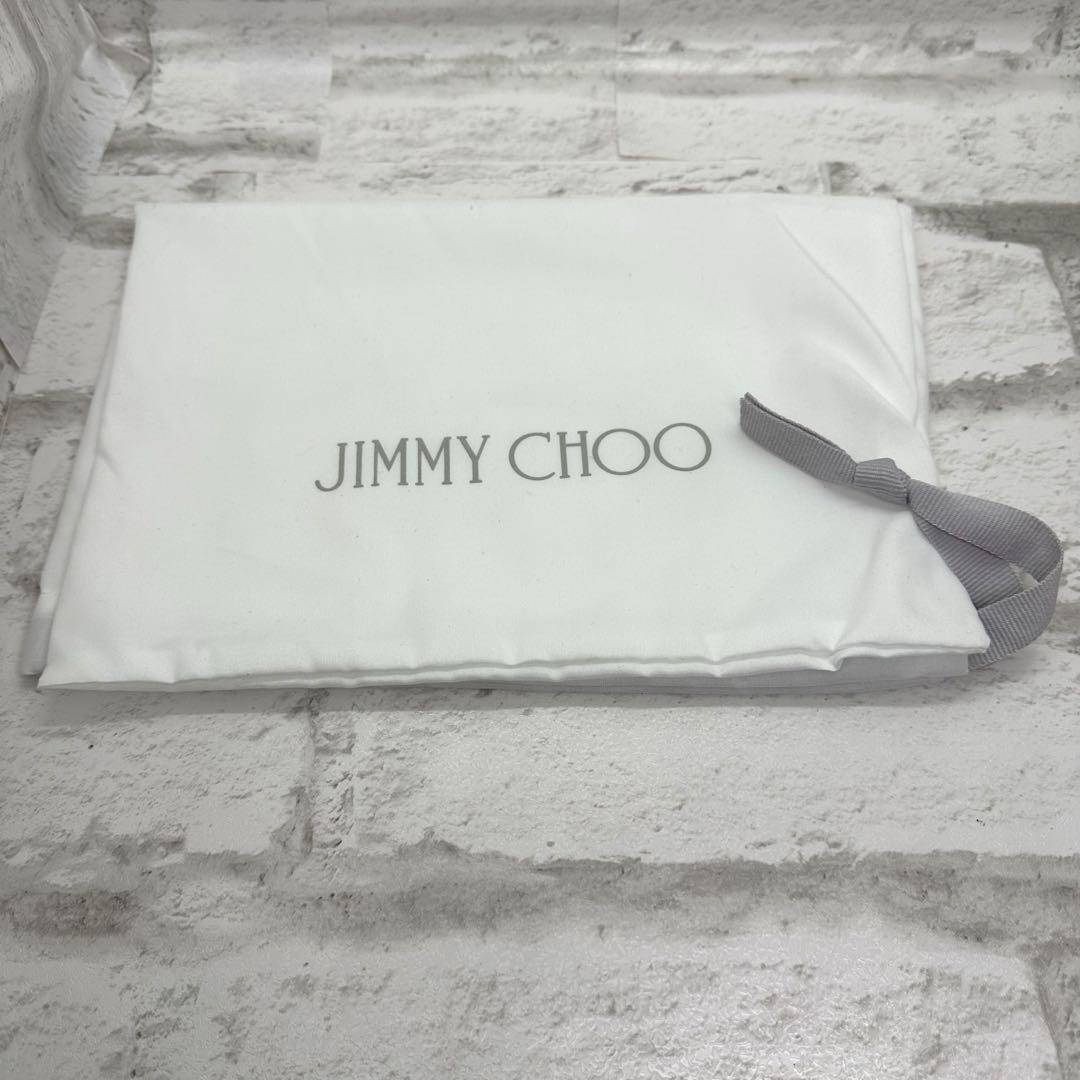 【美品】ジミーチュウ ROMY フラットシューズ 34.5 箱付 定価10万円