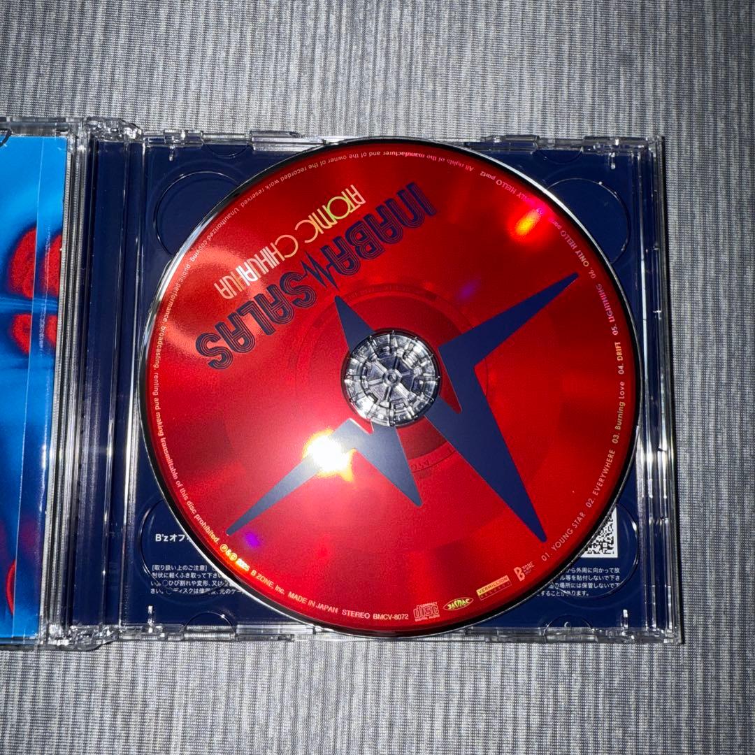 INABA/SALAS サイン色紙 CD(特典DVD)付き稲葉浩志B'z