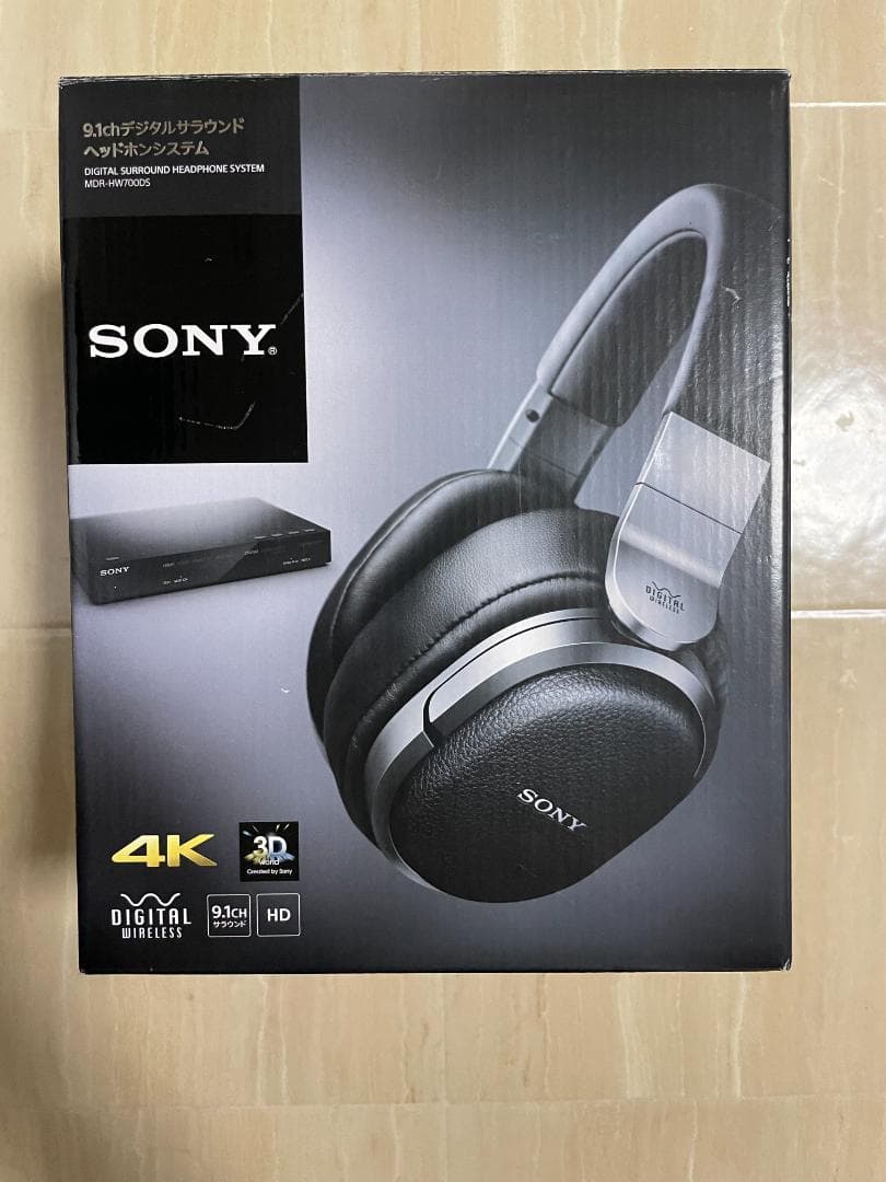 美品 SONY MDR-HW700DS デジタルサラウンドヘッドホンシステム