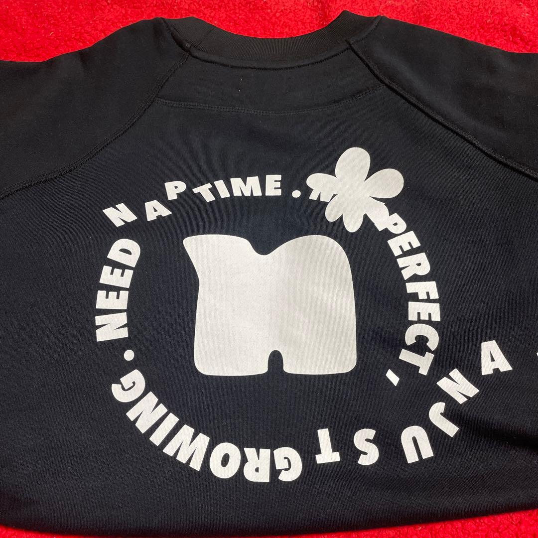 ナップタイム　naptime. Nissy 西島隆弘　スウェット　プルオーバー黒