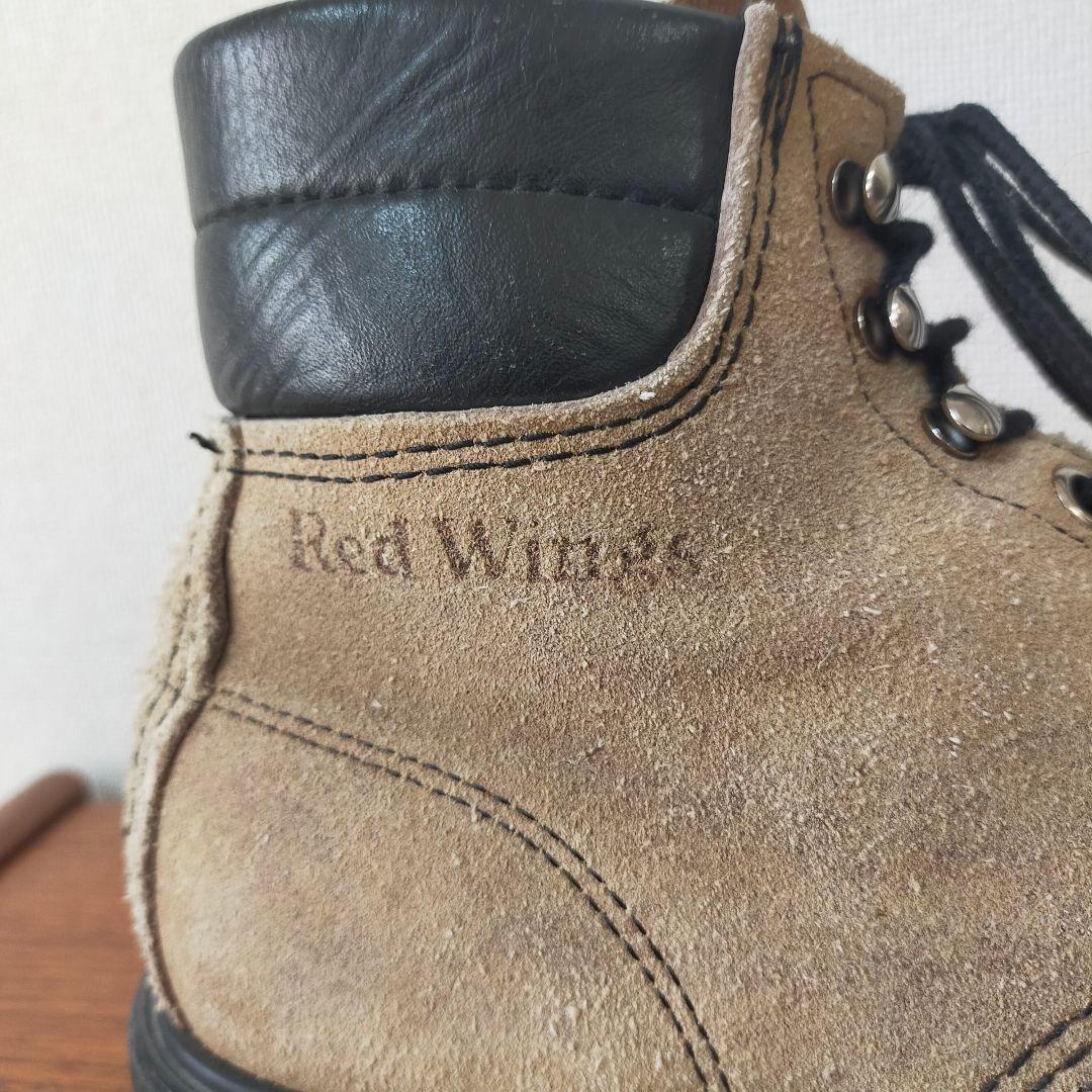 RED WING　8118　8D　刺繍羽根タグ　スーパーソール　ワークブーツ