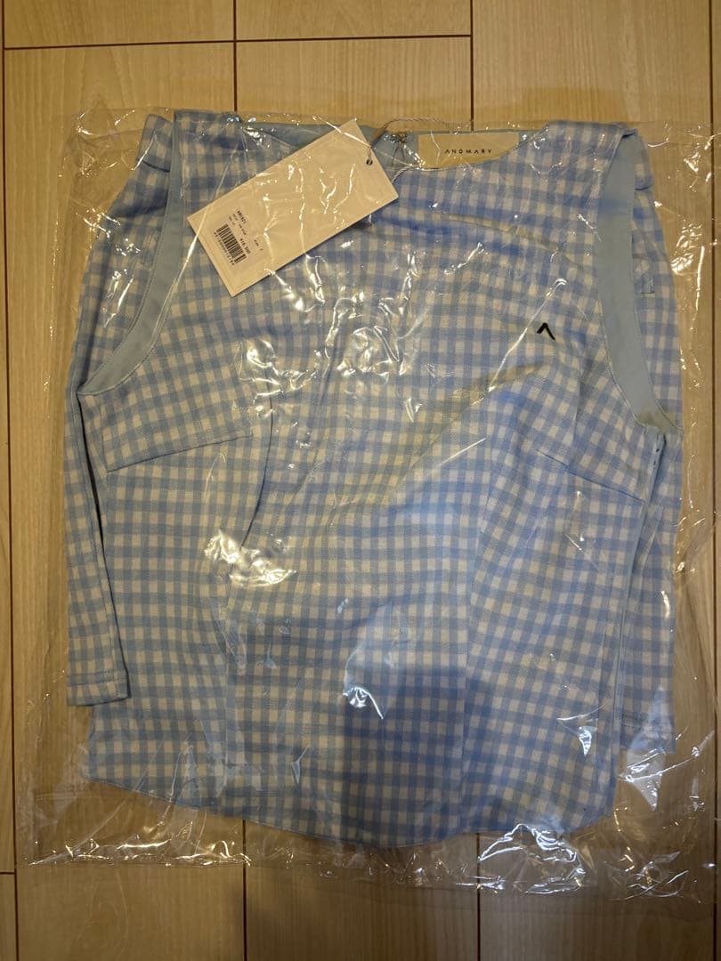 ワンピース Ruru gingham set up mini AM1821