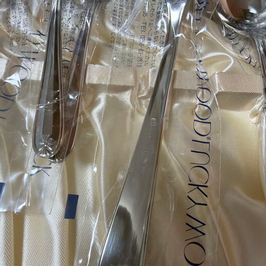 ラッキーウッド　カトラリーセット　マリエッタ　35本　ステンレス　新品未使用