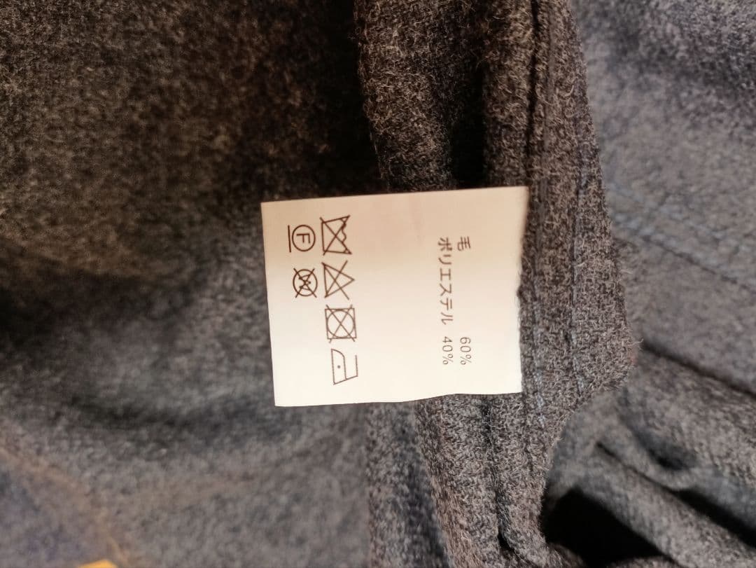 solamonat poche ソラモナポッシェ CPOシャツ ウールポリ