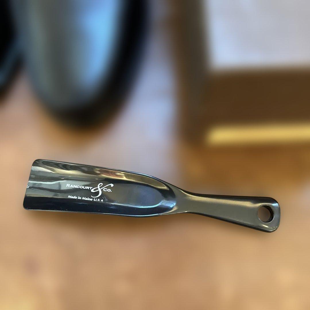 ランコート　ピンチペニーローファーBLACKカーフ　size 8hD 新品未使用