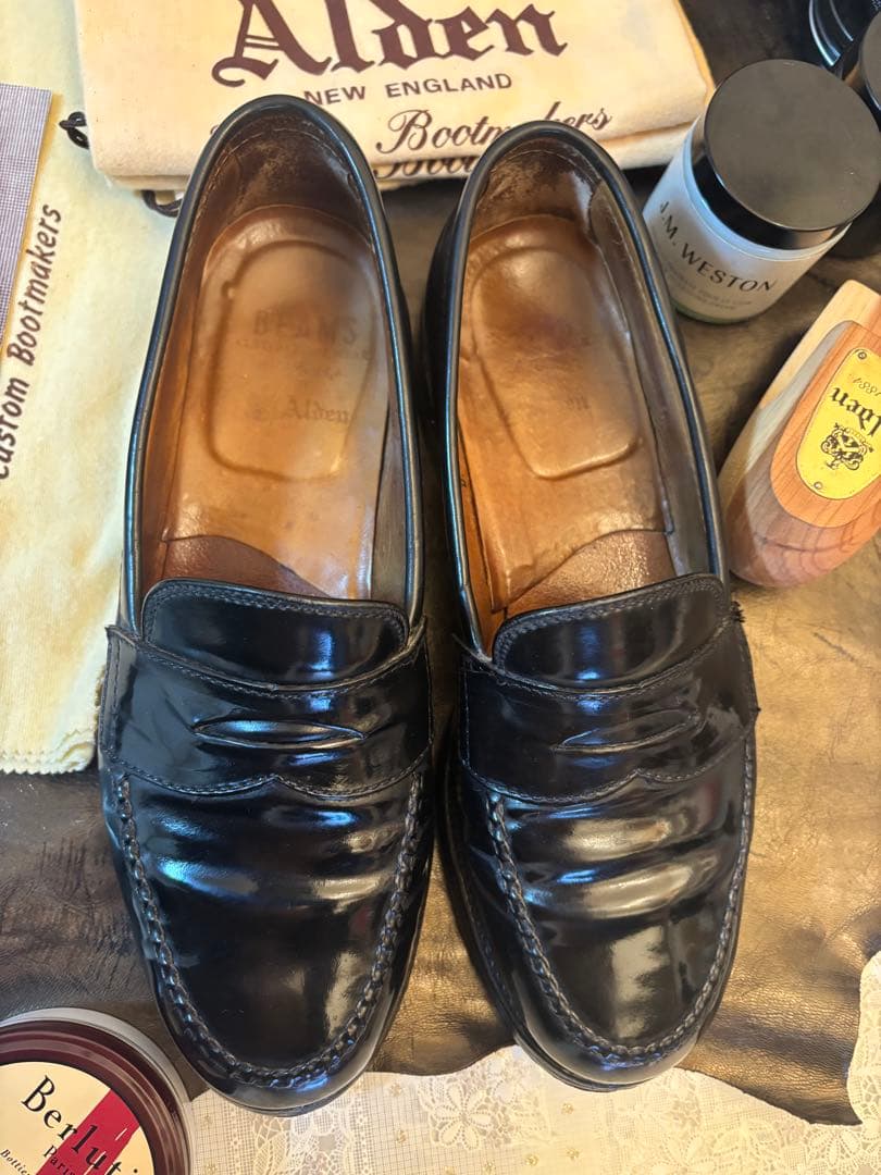 Aldenオールデン 99361 beams+別注品　コードバン