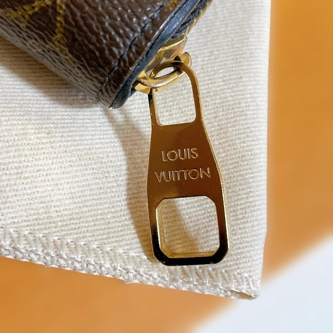 【美品】ルイヴィトン モノグラム ジッピーウォレット レティーロ ブラック