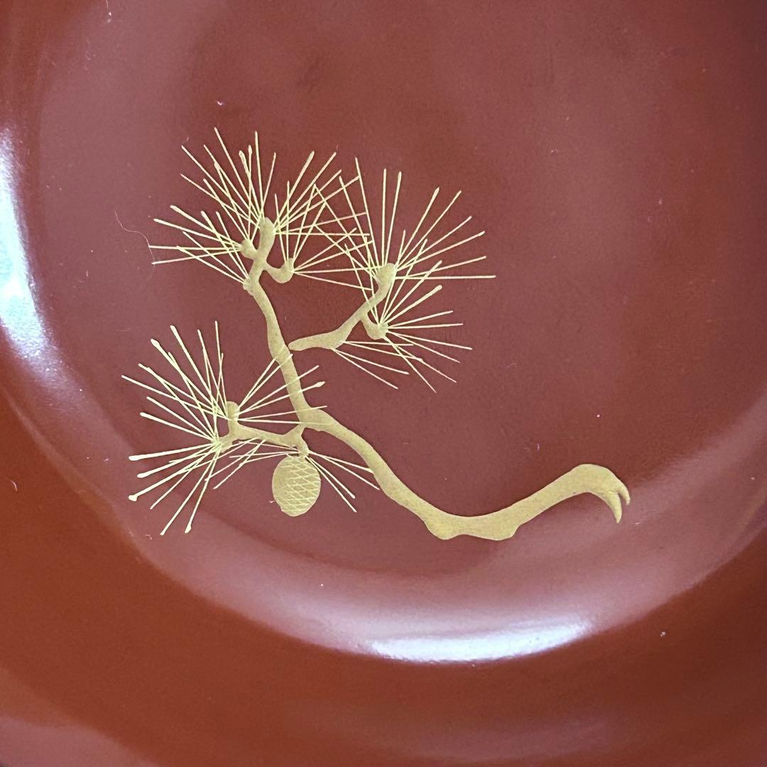 輪島塗 金蒔絵 松鶴 汁椀 吸物椀 10客 漆器