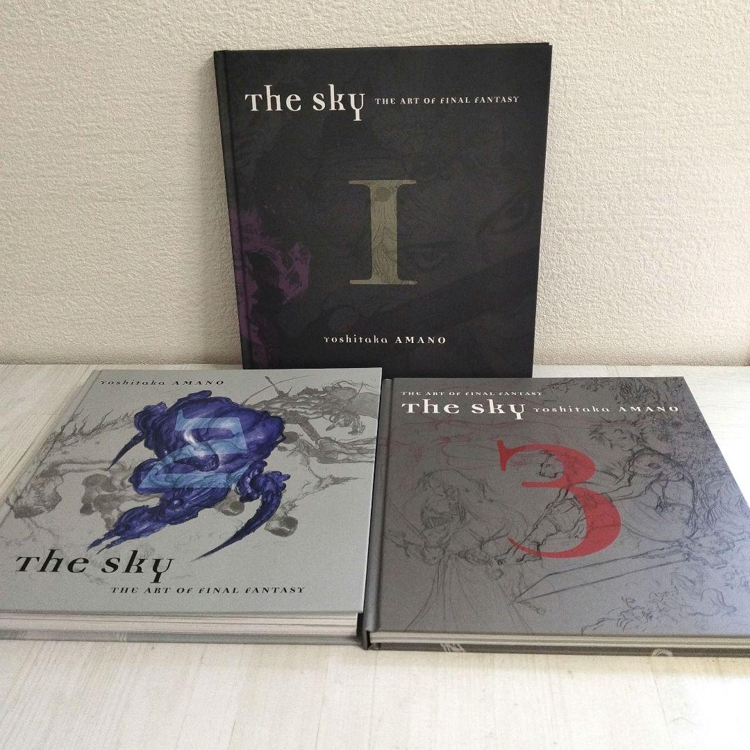 美品❣ the sky THE ART OF FINAL FANTASY天野喜孝