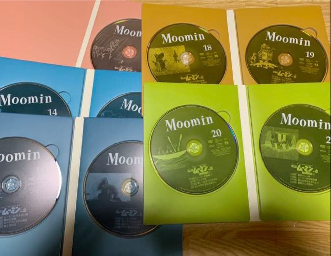 楽しいムーミン一家　DVD BOX 指人形等付き